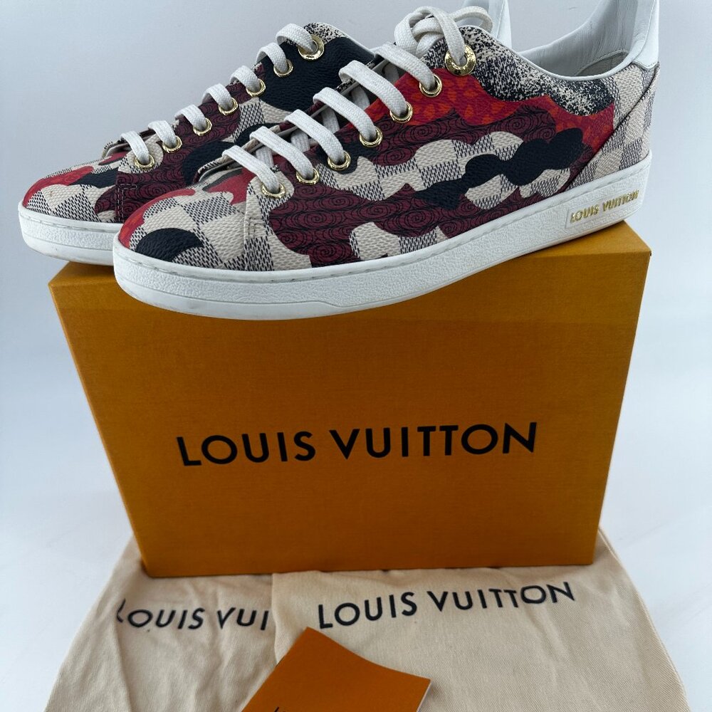 Louis Vuitton Damier Azur Overcloud Sneakers